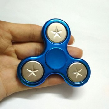 2017 New Style Toys Plating Metallic Anti Stress EDC Fidget Toys Hand Spinner Fingertip Gyro ADHD Finger Gyro B0187