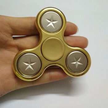 2017 New Style Toys Plating Metallic Anti Stress EDC Fidget Toys Hand Spinner Fingertip Gyro ADHD Finger Gyro B0187