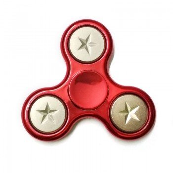 2017 New Style Toys Plating Metallic Anti Stress EDC Fidget Toys Hand Spinner Fingertip Gyro ADHD Finger Gyro B0187