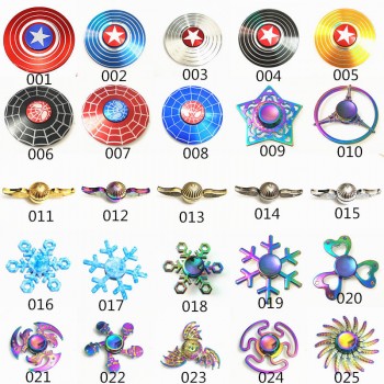Game of Thrones Rainbow Hand Finger Fidget Spinner Eye Electroplate Hybrid Bearing Zilver Zinc Alloy Metal EDC Hand Tri spiner