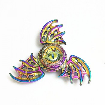 Game of Thrones Rainbow Hand Finger Fidget Spinner Eye Electroplate Hybrid Bearing Zilver Zinc Alloy Metal EDC Hand Tri spiner