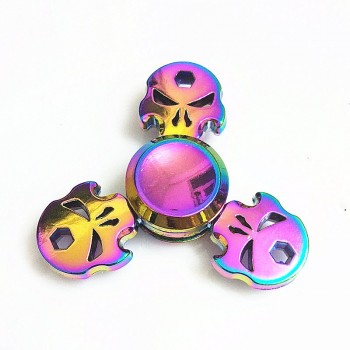 Game of Thrones Rainbow Hand Finger Fidget Spinner Eye Electroplate Hybrid Bearing Zilver Zinc Alloy Metal EDC Hand Tri spiner
