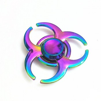 Game of Thrones Rainbow Hand Finger Fidget Spinner Eye Electroplate Hybrid Bearing Zilver Zinc Alloy Metal EDC Hand Tri spiner