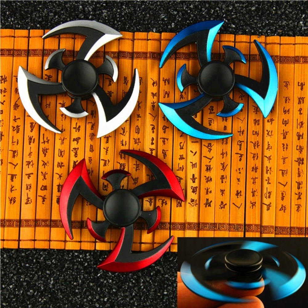 New Fidget Gyroscope Spinner Naruto Finger Spinner Tri Spinner Darts Metal Hand Spinner Model EDC Stuffer For Kid/Adult Toys HOT