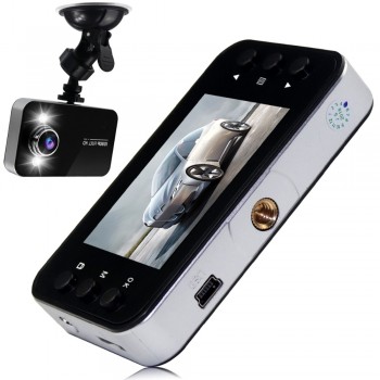 2.6 dashcam full hd 1080P Emergency lock car dvr camera motion detection video car detector multi-language portable dashcam DVR