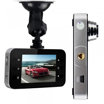 2.6 dashcam full hd 1080P Emergency lock car dvr camera motion detection video car detector multi-language portable dashcam DVR
