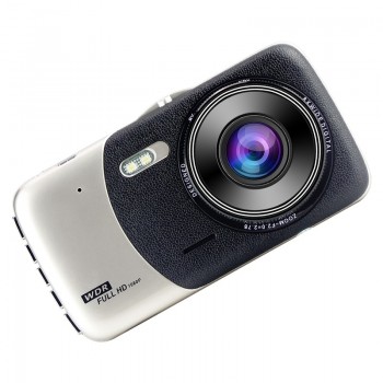 Car DVR 4 Inch IPS Screen Auto Camera Dual Lens FHD 1080P Dash Cam Video Recorder Night Vision G-sensor Registrator
