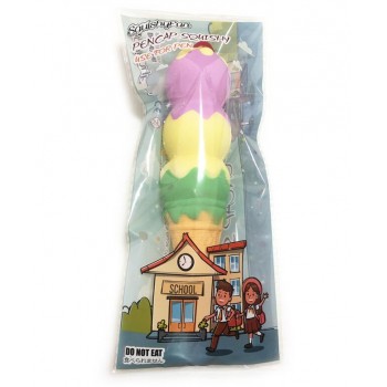 Squishy Pencil Cap Cute Panda Unicorn Alpaca Ice Cream Cat Hot Do Slow Rising Ball Pen Holder Toppers Scented Toy School Gift
