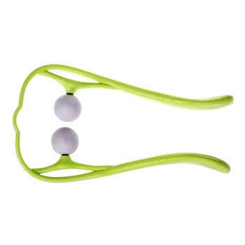 Neck Massager for Neck and Shoulder Dual Trigger Point Self-Massage Tool Simulates Massage Deep Tissue Massage Therapist Hands