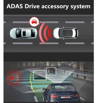 Car DVR Rearview mirror 7 Inch Dual lens FHD Android 5.1 WIFI Bluetooth GPS Navigator ADAS Video Recorder Dash Cam APP Monitor