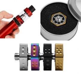 Vape Spinner New Fidget Spinner 510 thread Atomizer RDA Box Mechnical Mod Electronic Cigarettes Heat Dissipation Heat Gyroscope
