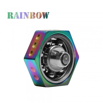 Vape Spinner New Fidget Spinner 510 thread Atomizer RDA Box Mechnical Mod Electronic Cigarettes Heat Dissipation Heat Gyroscope