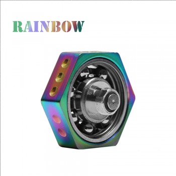 Vape Spinner New Fidget Spinner 510 thread Atomizer RDA Box Mechnical Mod Electronic Cigarettes Heat Dissipation Heat Gyroscope