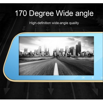 Car Rearview Mirror Dvr Car Full HD Dual Lens Car Camera Video Recorder With Rear view DVR Dash cam Auto Registrator