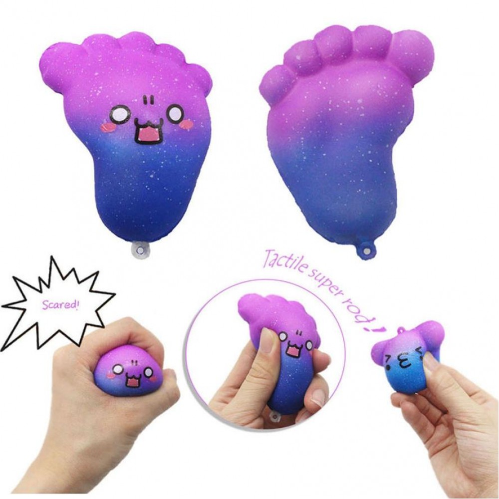 Squishy Kawaii Cute Big Feet Slow Rising Squeeze Toy Collection Cure Gift Fun Kids Kawaii kids Adult Toy Stress Reliever Decor