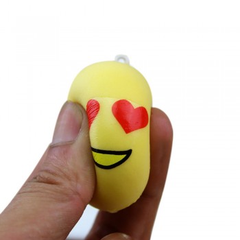 1pcCute Mochi Squishies Emoji Super Slow Rising Fruits Scented Squeeze Stress Relief Toys for children for kid