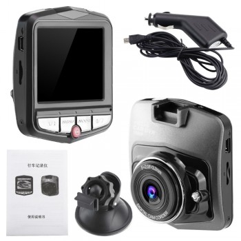 mini car dvr dash cam FHD 1080P 2.4 LCD car detector GT300 car camera support multi-languge menu dvr car rearview mirror camera