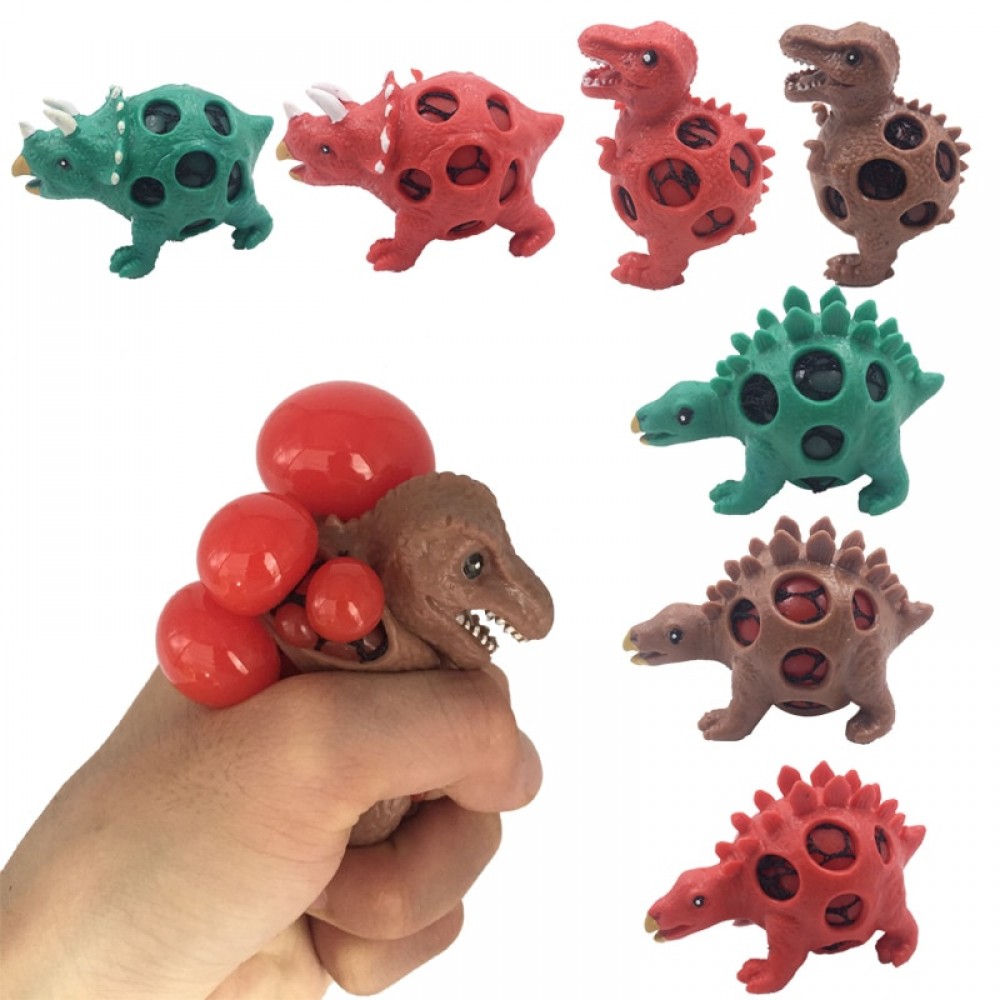 Stress Relief grape ball puti puchi  Jurassic World Dinosaur Park Kawaii Squishys Adult Kids Novelty Funny  Anti Tricky Toys