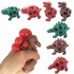 Stress Relief grape ball puti puchi  Jurassic World Dinosaur Park Kawaii Squishys Adult Kids Novelty Funny  Anti Tricky Toys