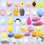 30pcs/pack Squishy Squeeze Mochi Cat Koala Antistress Squishes Shark Squishies Animals Set Anti stress Funny Toys for Children