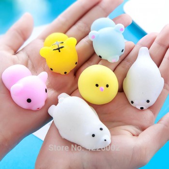 30pcs/pack Squishy Squeeze Mochi Cat Koala Antistress Squishes Shark Squishies Animals Set Anti stress Funny Toys for Children