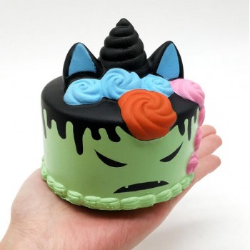Kawaii Cartoon Cake Squishies Slow Rising Cream Scented Stress Reliever Toys smooshy mushy squishy pack