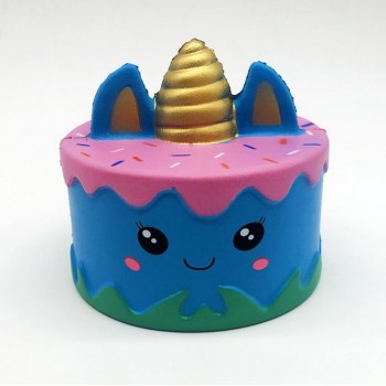 Kawaii Cartoon Cake Squishies Slow Rising Cream Scented Stress Reliever Toys smooshy mushy squishy pack