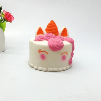 Kawaii Cartoon Cake Squishies Slow Rising Cream Scented Stress Reliever Toys smooshy mushy squishy pack