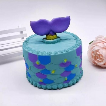 Kawaii Cartoon Cake Squishies Slow Rising Cream Scented Stress Reliever Toys smooshy mushy squishy pack
