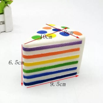 Kawaii Cartoon Cake Squishies Slow Rising Cream Scented Stress Reliever Toys smooshy mushy squishy pack