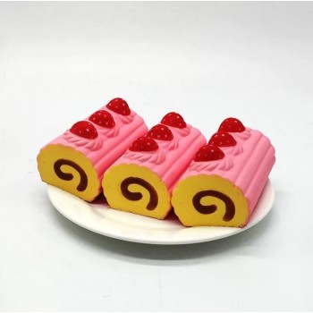 Kawaii Cartoon Cake Squishies Slow Rising Cream Scented Stress Reliever Toys smooshy mushy squishy pack