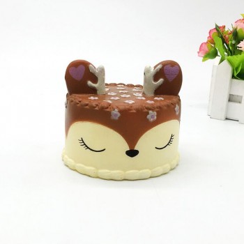 Kawaii Cartoon Cake Squishies Slow Rising Cream Scented Stress Reliever Toys smooshy mushy squishy pack