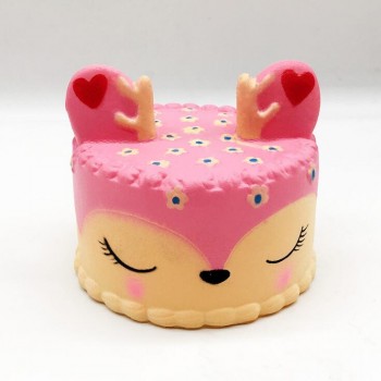 Kawaii Cartoon Cake Squishies Slow Rising Cream Scented Stress Reliever Toys smooshy mushy squishy pack