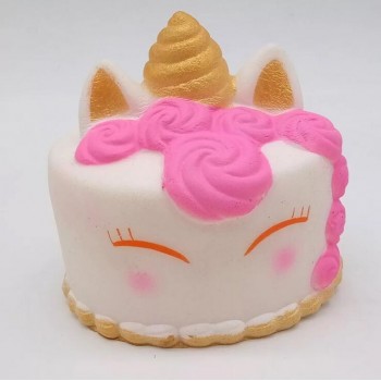 Kawaii Cartoon Cake Squishies Slow Rising Cream Scented Stress Reliever Toys smooshy mushy squishy pack