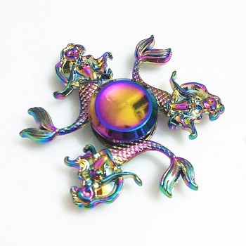 043 high quality Fidget Spinner Metal Rainbow Dragon Hand Finger Spinners Autism ADHD Focus Anxiety Relief Stress