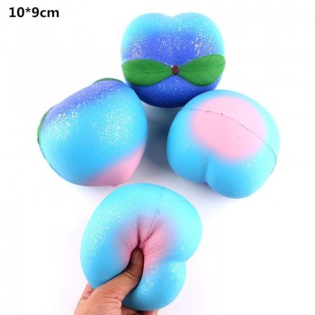Big PU Kawaii Jumbo Squishy Watermelon Peach Apple Strawberr Super Slow Rising Squeeze Soft Stretch Scented Cake Fruits Fun Toys
