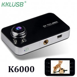 DVR Dash cam Full HD 1080P 2.6 Inch Car DVR Camera Dashcam Camcorder Camera Video Recorder Dash Cam K6000 Wide Angle Dash Cam