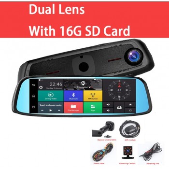 Rearview Mirror Car DVR Camera Android 5.1 with GPS 8 4G Special Mirror DVRs Automobile Video Recorder Camera Dash Cam Radar