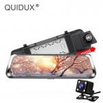 QUIDUX Rearview Mirror Android 10IPS 3G ADAS Car DVR Camera 1080P Dash WiFI 1+16G GPS Navigation Autoregistrar Remote Monitor