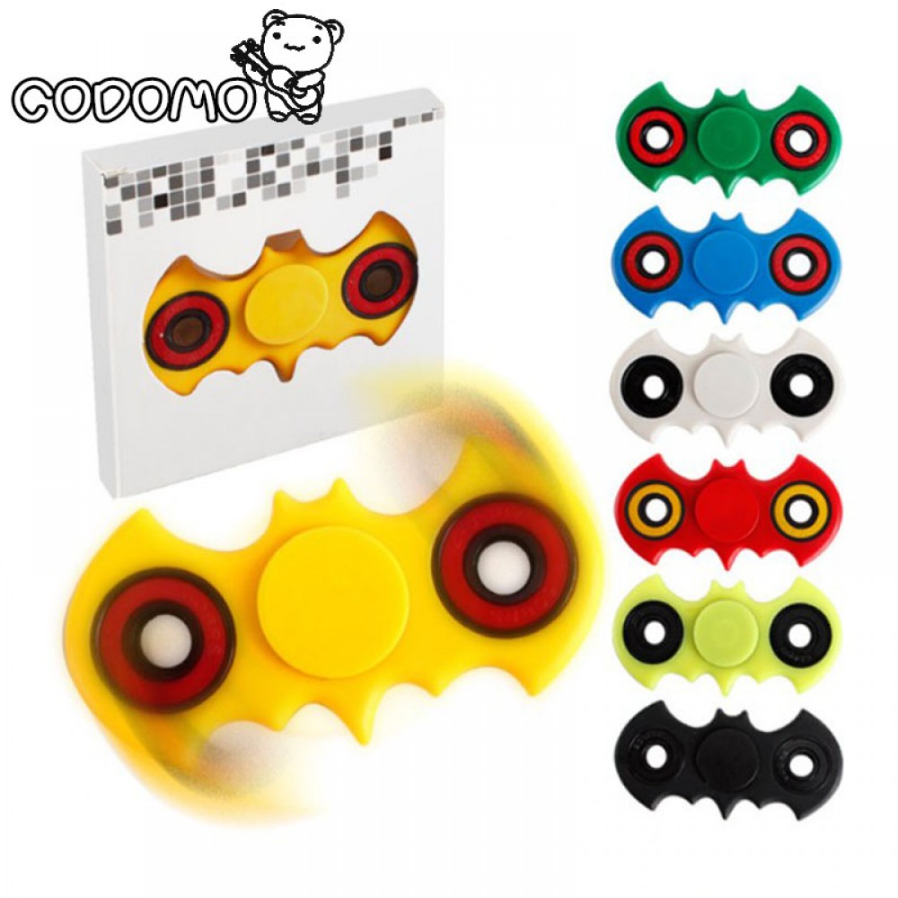 Hand Spinner Stress Finger Fidget Batman Tri Spinner High Speed Toys Batch Ceramic Bearing Focus Anti Stress Gift Toys Presente