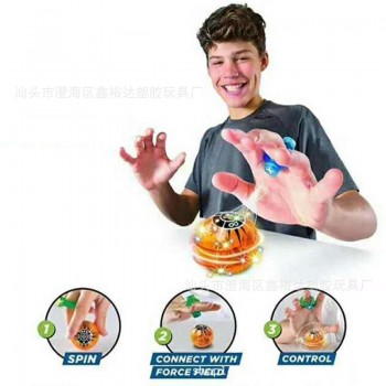 Luminous Magnetic Ball Toys For Children Creative Education Fingertips Fidget Spinner Glowing Anti Stress