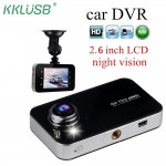 DVR full hd car dvr camera Wide Degrees 1080P Video driving recording car detector car dvr mirror dual lens camera K6000