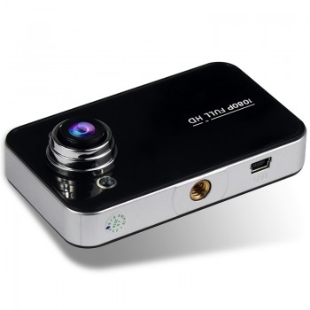 DVR full hd car dvr camera Wide Degrees 1080P Video driving recording car detector car dvr mirror dual lens camera K6000