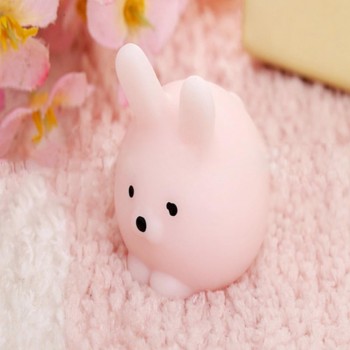 1 Pc Squeeze Squishy Toy Mini Soft Silicone Hand Squeeze Squishy Animals Cat Pig Cake Rubber Squish Antisterss Fidget Toy Gift