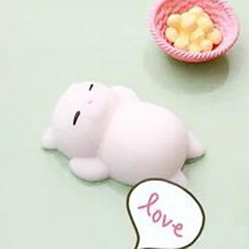 1 Pc Squeeze Squishy Toy Mini Soft Silicone Hand Squeeze Squishy Animals Cat Pig Cake Rubber Squish Antisterss Fidget Toy Gift