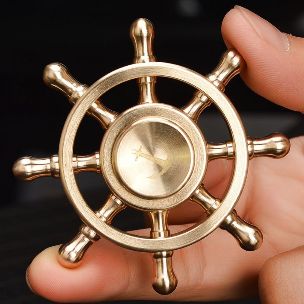Fidget Spinner Pirates of the Caribbean Metal Hand Spinner Autism Adult Anti Relieve Stress Tri-spinner Stress Wheel