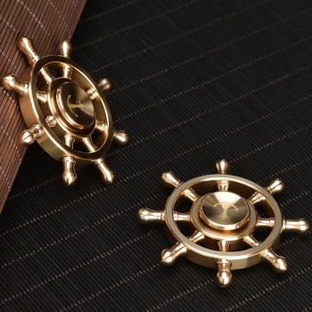 Fidget Spinner Pirates of the Caribbean Metal Hand Spinner Autism Adult Anti Relieve Stress Tri-spinner Stress Wheel