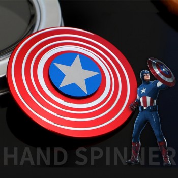 Fidget Spinner Captain America Ironman Spiderman Hulk Super Hero The Avenders Fingertip Best Hand Spinner Cool Metal Finger Toy