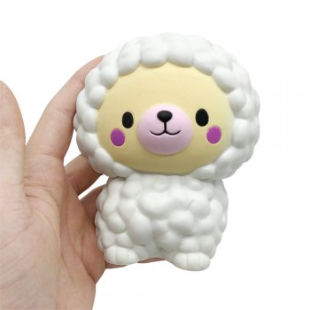 Relax toys skuishy animales Squeeze White Sheep Squishy Slow Rising Decompression Toys Easter Gift Phone Strap cute D300108