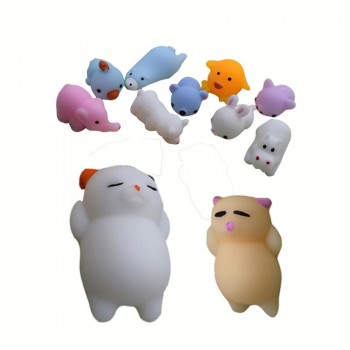 Mini Change Color Squishy Cute Cat Antistress Ball Squeeze Mochi Rising Abreact Soft Sticky Stress Relief Funny Gift Toy